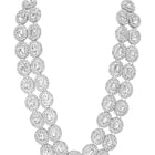 White Vintage Statement Necklace Set
