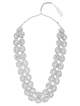 White Vintage Statement Necklace Set