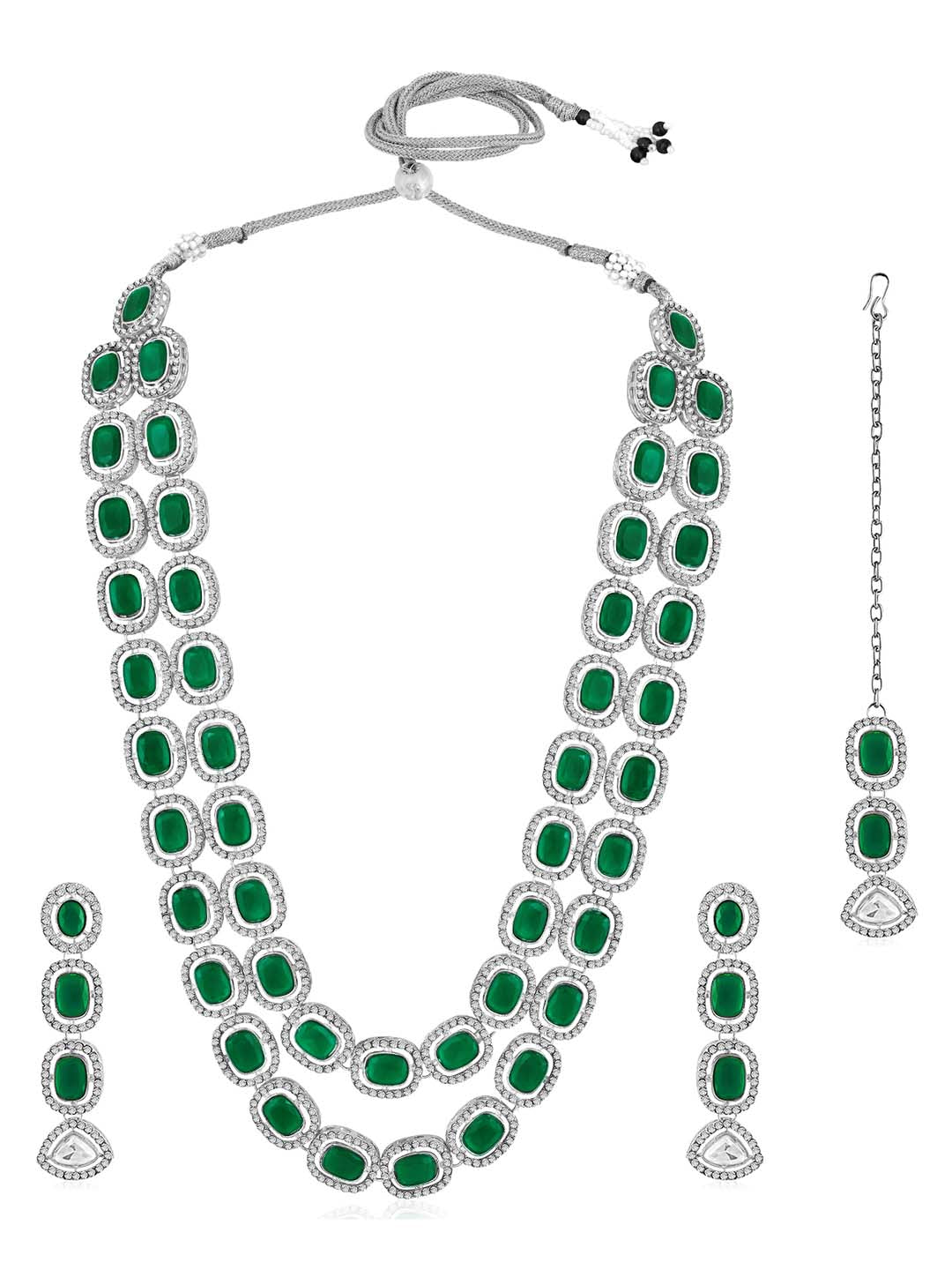 Emerald Bliss Necklace Set