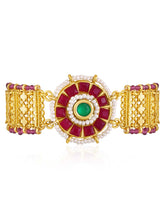 Royal Rani Pink & Green Bracelet