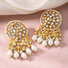 Gold Dangle Earrings – Luxurious Jewellery by Peora

