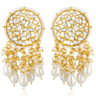Gold Dangle Earrings – Luxurious Jewellery by Peora

