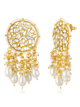 Gold Dangle Earrings – Luxurious Jewellery by Peora

