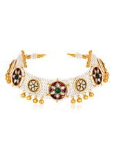 Gleaming Pearls Multi-Color Choker Set