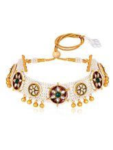 Gleaming Pearls Multi-Color Choker Set