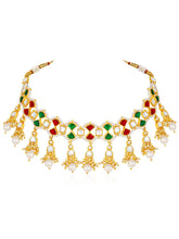 Glow Colourful Short Necklace Set