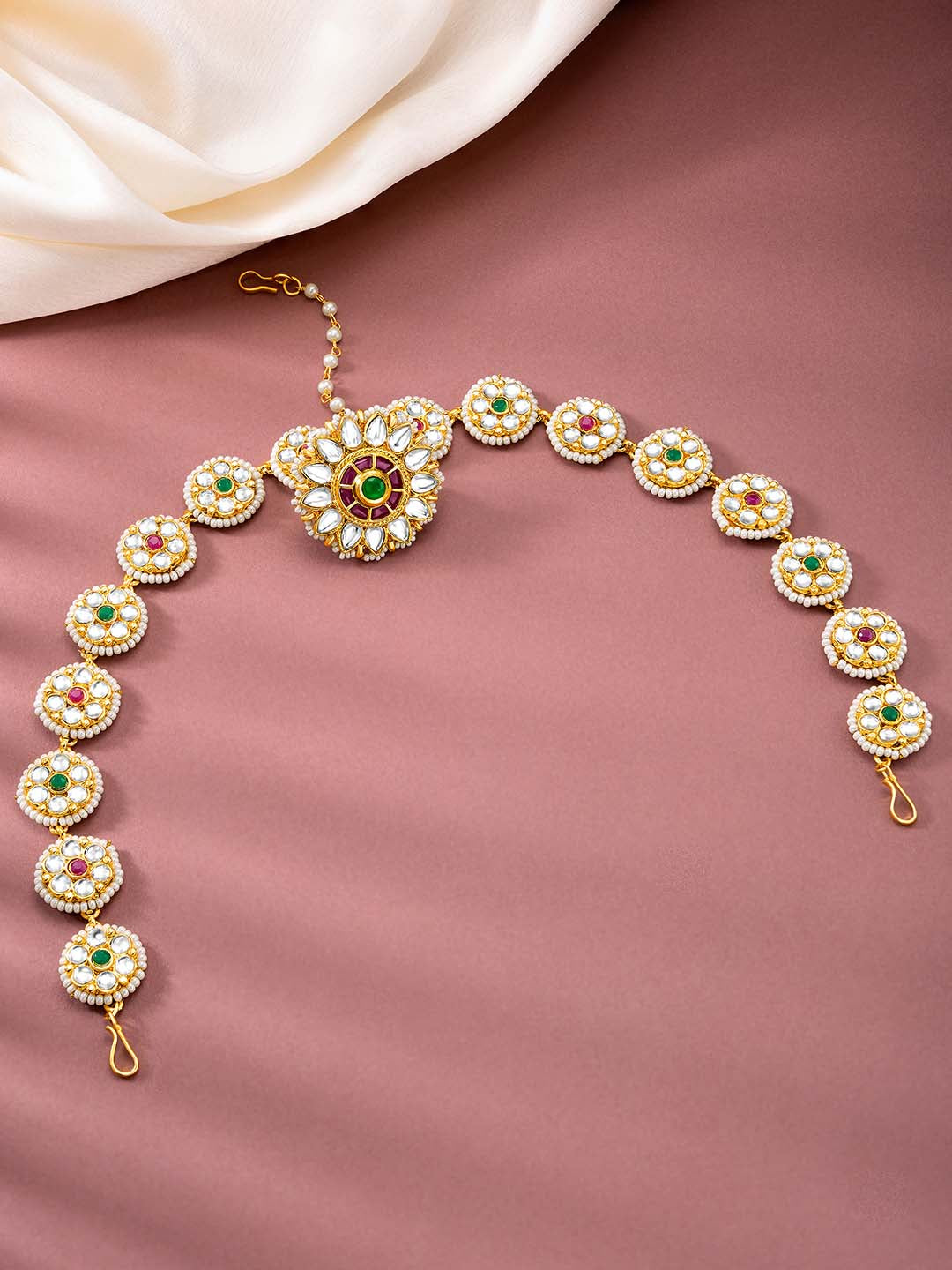 Regal Kundan & Beads  Sheesh Patti