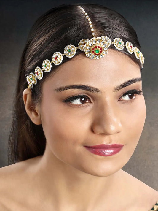 Beads Sheesh Patti – Ethnic Elegance with Delicate Detailing | Peora

