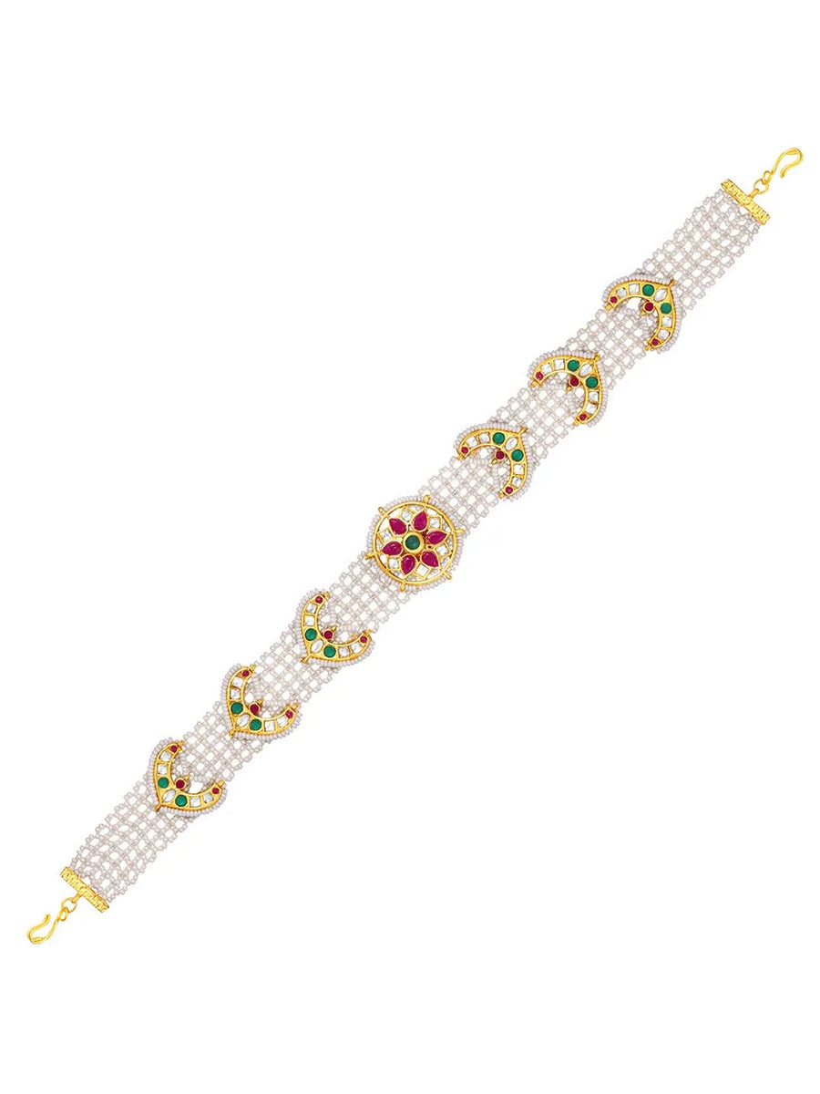 Sheesh Patti Ornament – Traditional Head Jewellery for Brides | Peora

