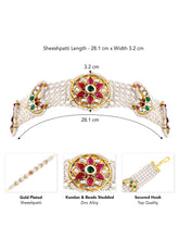 Sheesh Patti Ornament – Traditional Head Jewellery for Brides | Peora

