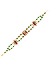 Royal Stones Sheesh Patti – Majestic Bridal Headpiece | Peora

