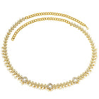 Peora Crystal Radiance Belly Chain - Gold