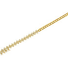 Peora Crystal Radiance Belly Chain - Gold