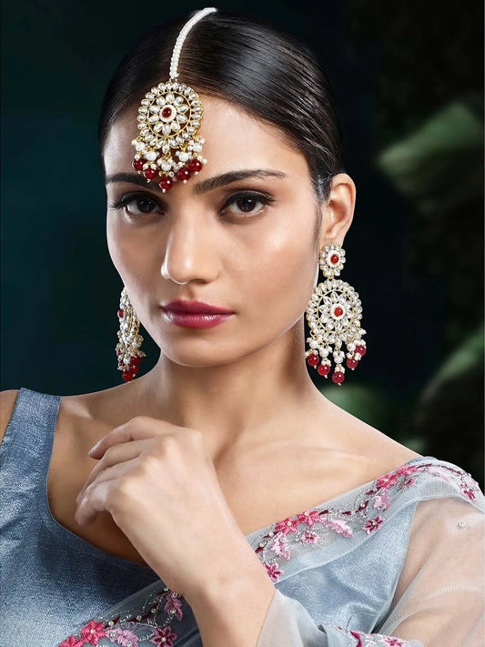 Maang Tikka Set – Exquisite Bridal Jewellery Collection | Peora


