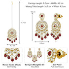 Maang Tikka Set – Exquisite Bridal Jewellery Collection | Peora

