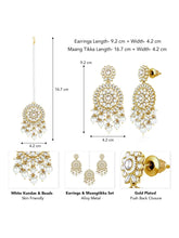 Maang Tikka Set – Exquisite Bridal Jewellery Collection | Peora

