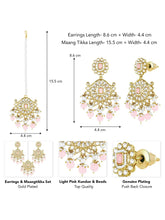 Soft Glow Elegant Maang Tikka Set