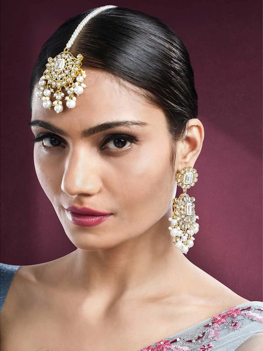 Maang Tikka Set – Elegant Traditional Jewellery | Peora

