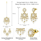 Maang Tikka Set – Elegant Traditional Jewellery | Peora

