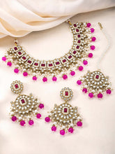 Pink Breeze Necklace Set