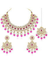 Pink Breeze Necklace Set