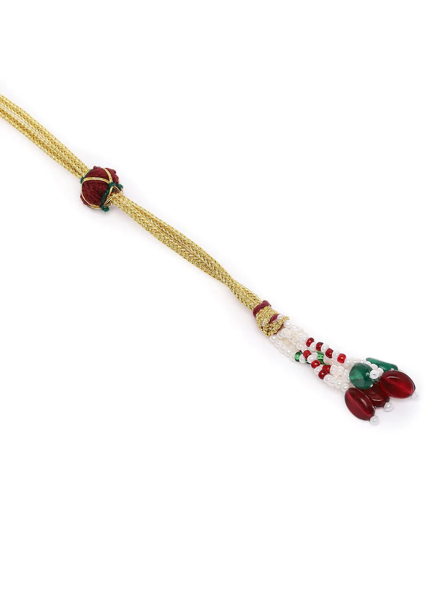 Timeless Polki Pearl Drop Wedding Set