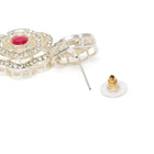 Floral Pearl Drop Bridal Necklace Set