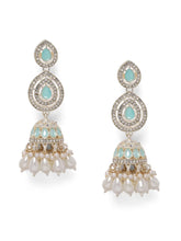 Elegant Pearl Drop Bridal Necklace Set