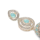 Elegant Pearl Drop Bridal Necklace Set