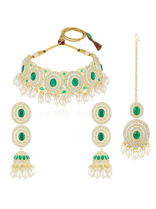 Royal Grace Faux Kundan Choker Set