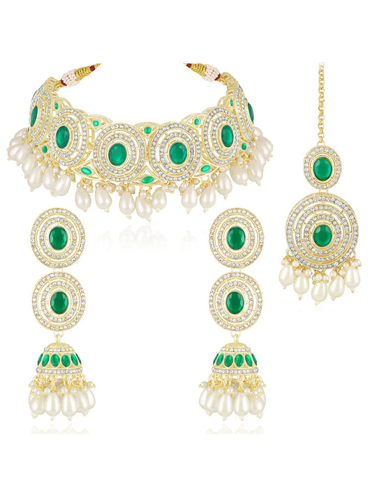 Royal Grace Faux Kundan Choker Set
