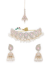 Royal Teardrop Faux Kundan Set