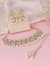 Royal Teardrop Faux Kundan Set