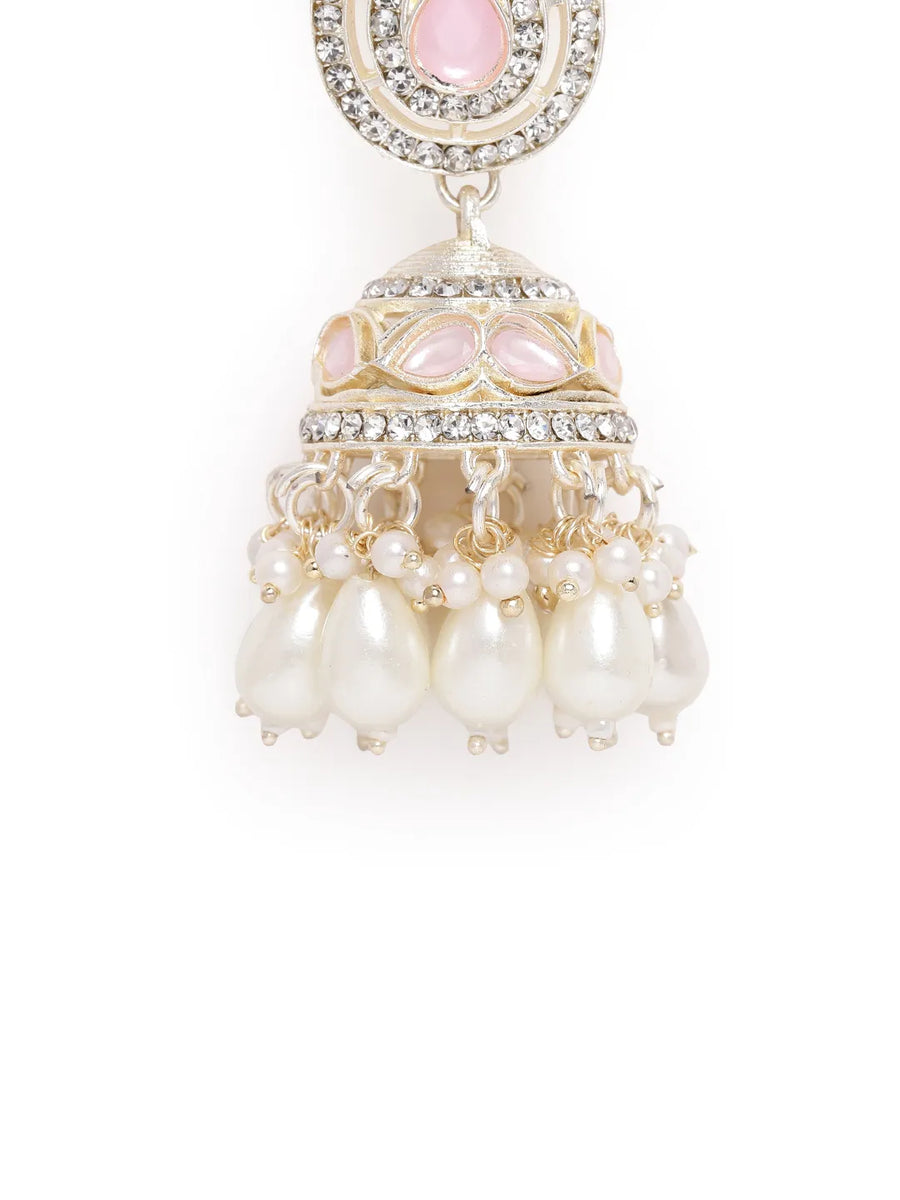 Royal Teardrop Faux Kundan Set