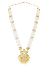 Peora Shahi Pearl Necklace Set - Gold