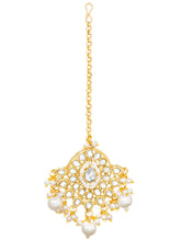 Peora Shahi Pearl Necklace Set - Gold