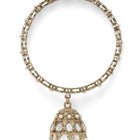 Heritage Dangler Jhumki Bangle Set - White