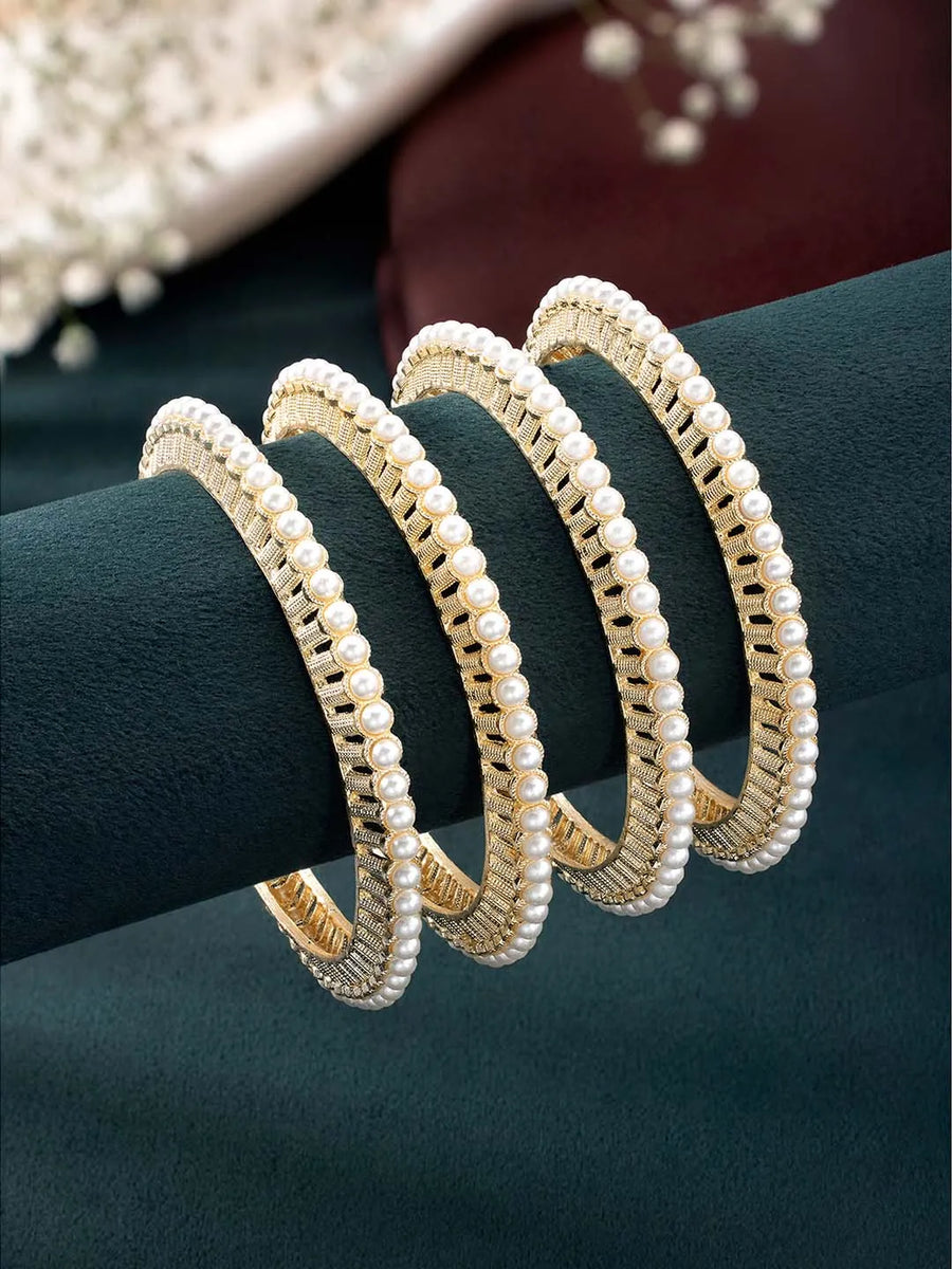 Exquisite Bangle Set – Elegant Fashion Jewellery by Peora

