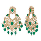 Gold Plated Green Kundan Dynasty Choker