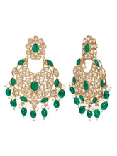 Gold Plated Green Kundan Dynasty Choker
