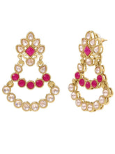 Gold Plated Maharani Pink Kundan Choker Set