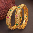 Gold Plated Traditional Kada Set for Women