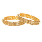 Gold Plated Designer Elephant Bangles