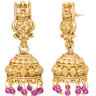 Gold Plated South Indian Temple Necklace Set