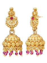 Gold Plated Ethnic Temple Necklace Set