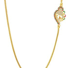 CZ Side Pendant Charm | Sparkling Jewellery by Peora

