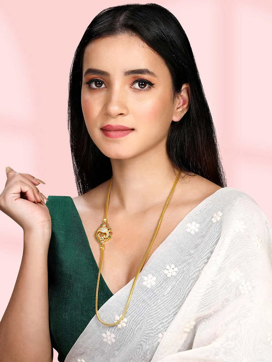 CZ Side Pendant Charm | Sparkling Jewellery by Peora

