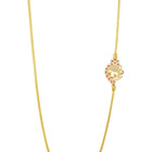 CZ Side Pendant Necklace | Elegant Jewellery Designs by Peora

