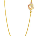 CZ Side Pendant Necklace | Elegant Jewellery Designs by Peora

