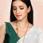 CZ Side Pendant – Sleek & Sparkling Everyday Wear | Peora